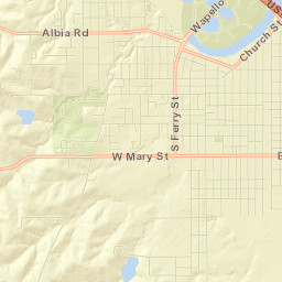 805 South Sheridan Avenue Ottumwa IA Street Map