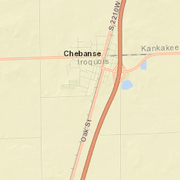 Chebanse Street Map
