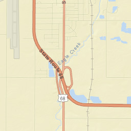 Hancock County Street Map