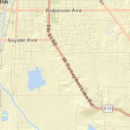 Barberton Street Map