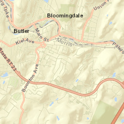 Butler Street Map