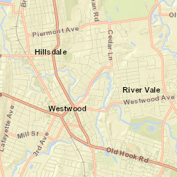 Westwood Street Map