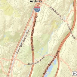 Ardsley Street Map