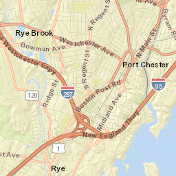 Port Chester Street Map