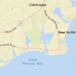 Cutchogue Street Map