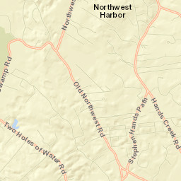 Northwest Harbor Street Map