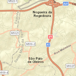 Nogueira da Regedoura Street Map