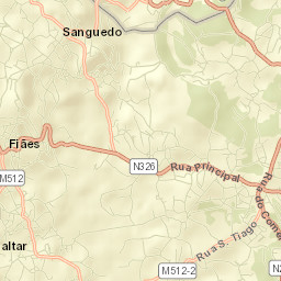 Fiães Street Map