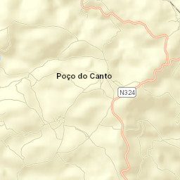 Poço do Canto Street Map