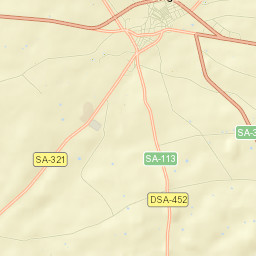 Vitigudino Street Map