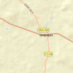 Golpejas Street Map