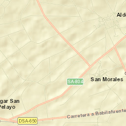 San Morales Street Map