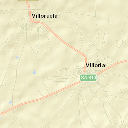 Villoruela Street Map