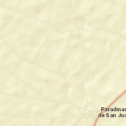 Paradinas de San Juan Street Map