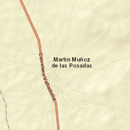Martín Muñoz de las Posadas Street Map