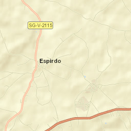 Espirdo Street Map