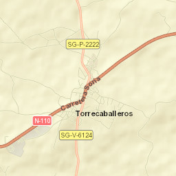 Torrecaballeros Street Map