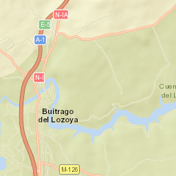 Buitrago del Lozoya Street Map