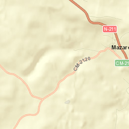 Mazarete Street Map