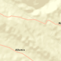 Allueva Street Map