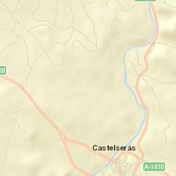 Castelserás Street Map