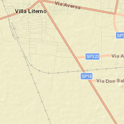 Villa Literno Street Map