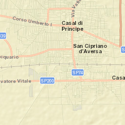 Casal di Principe Street Map