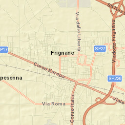 San Marcellino Street Map
