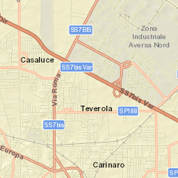 Casaluce Street Map
