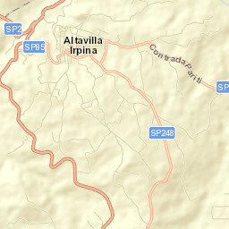 Altavilla Irpina Street Map