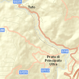 Prata di Principato Ultra Street Map