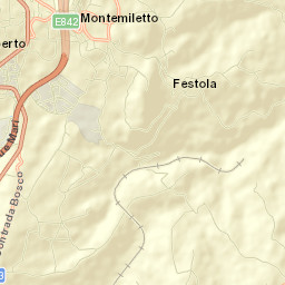 Montemiletto Street Map