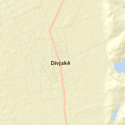 Divjakë Street Map