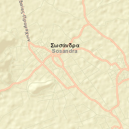 Sosándra Street Map
