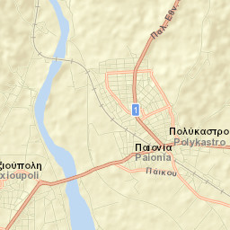 Polýkastro Street Map