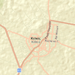 Kilkís Street Map