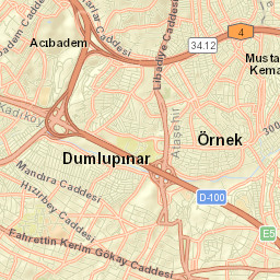 Kadıköy Street Map