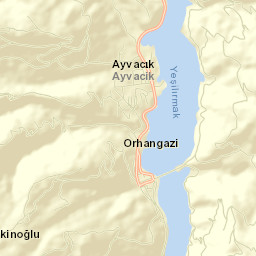 Ayvacık Street Map
