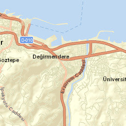 Trabzon Street Map