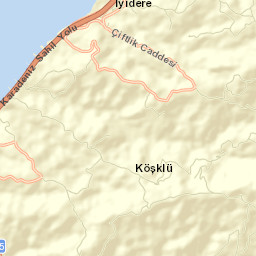 İyidere Street Map