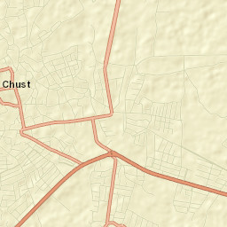 Chust Street Map