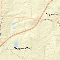 Doylestown Street Map