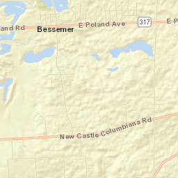 Bessemer Street Map