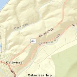 Catawissa Street Map
