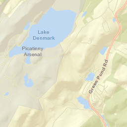 Lake Telemark Street Map