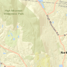North Haledon Street Map