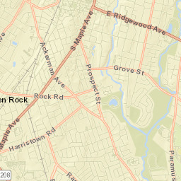 Ridgewood Street Map
