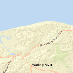 Wading River Street Map