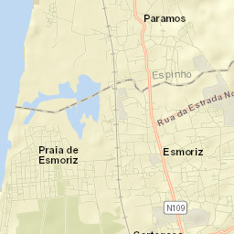 Cortegaça Street Map