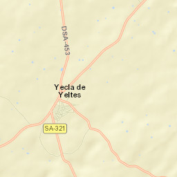 Yecla de Yeltes Street Map